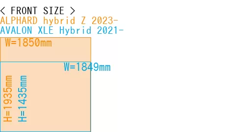 #ALPHARD hybrid Z 2023- + AVALON XLE Hybrid 2021-